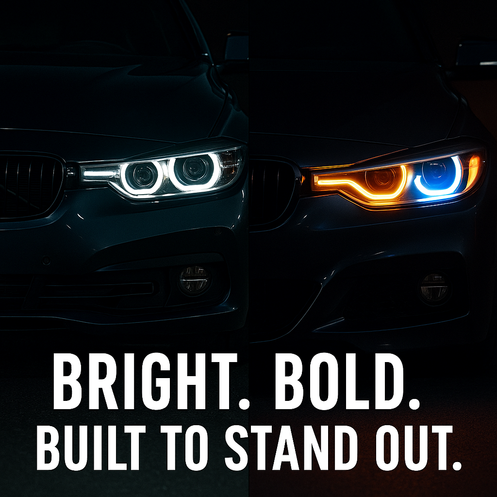 Smoked or Laser Headlights