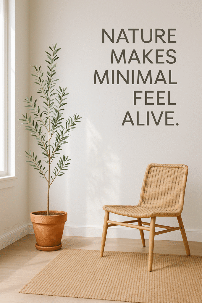 Bring in Nature for Softness