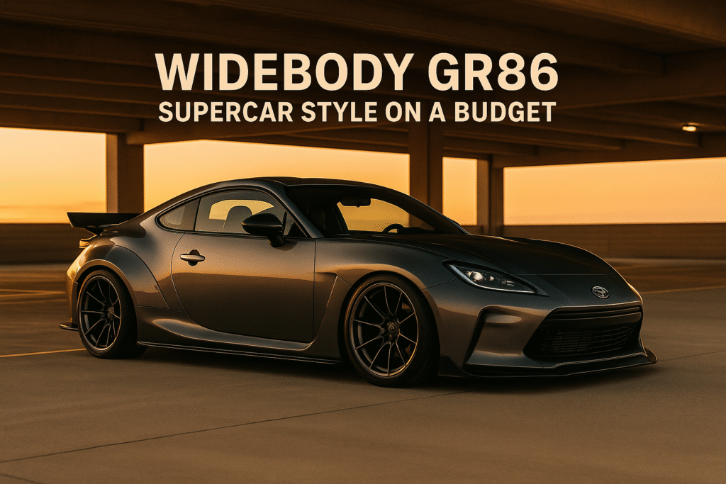 From Budget Coupe to Exotic Street Presence