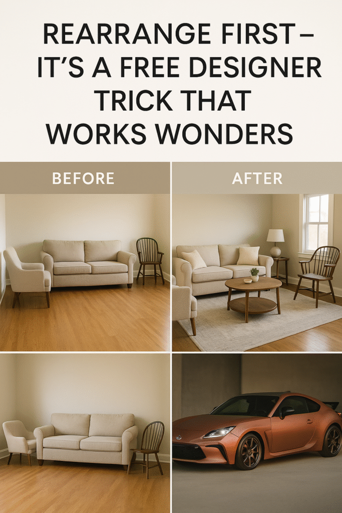 Rearranging Furniture for Flow