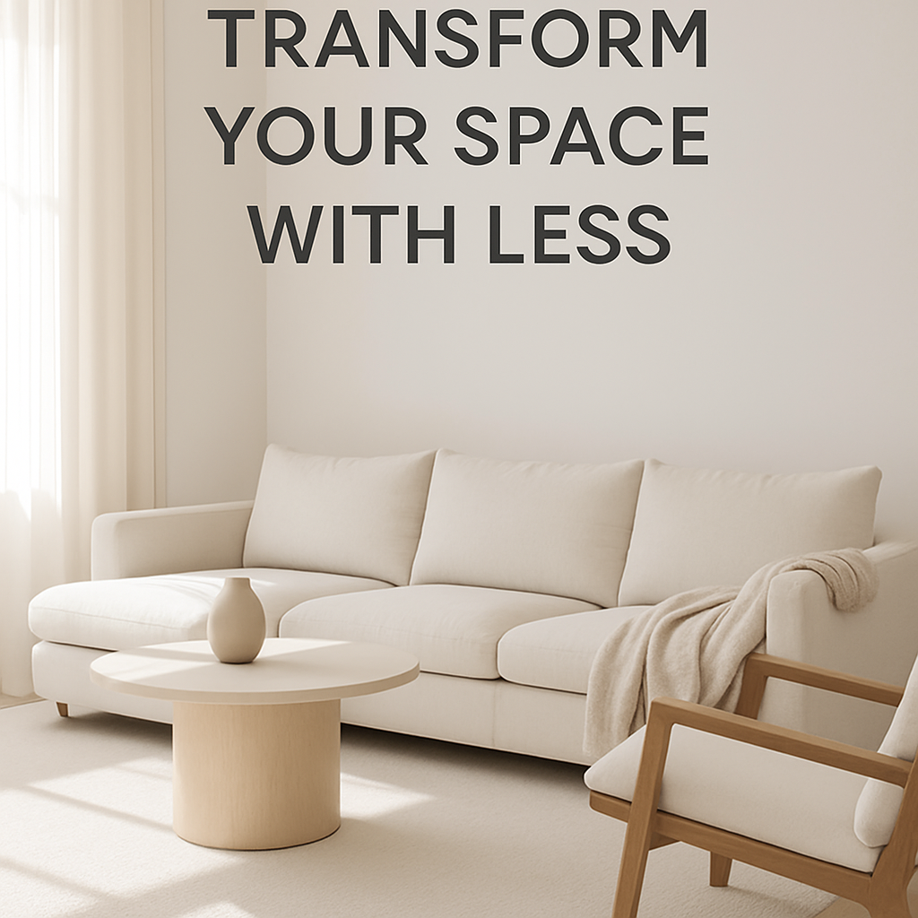 Why Your Space Needs Less to Feel Like More