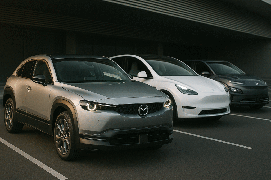  Comparison with Competitors (Tesla, Hyundai Kona, Nissan Leaf)