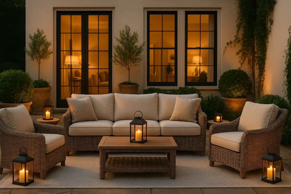 Outdoor Living with Ballard Designs Style