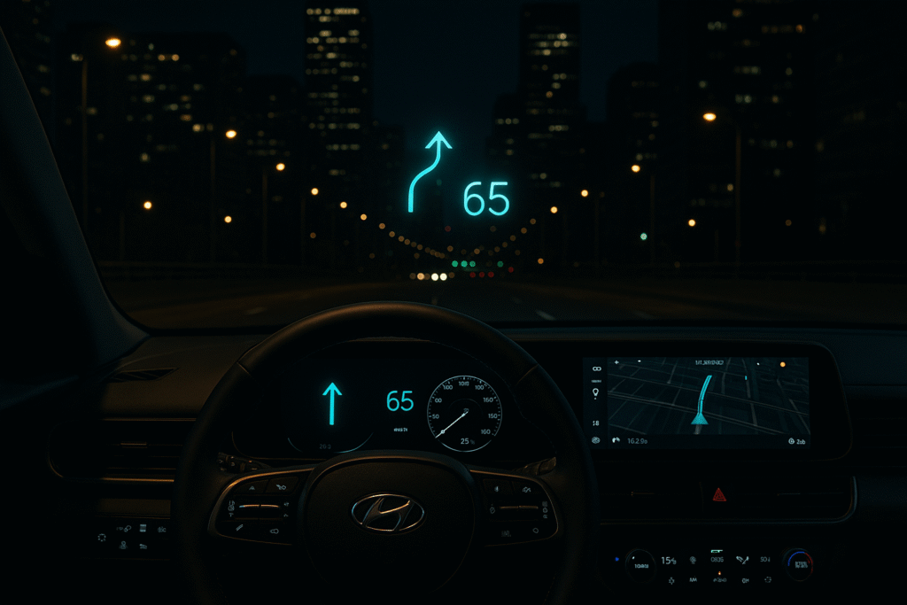 Why the HUD Matters in an EV Sedan