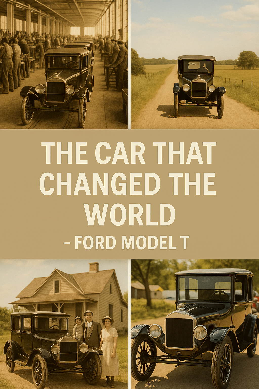 Why the Model T Is Still the Most Influential Car Ever Built