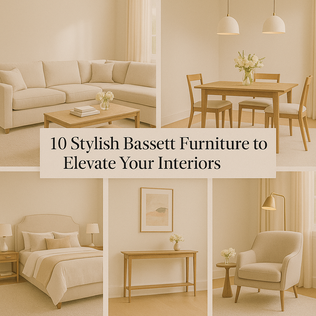 10 Stylish Bassett Furniture Pieces to Elevate Your Interiors