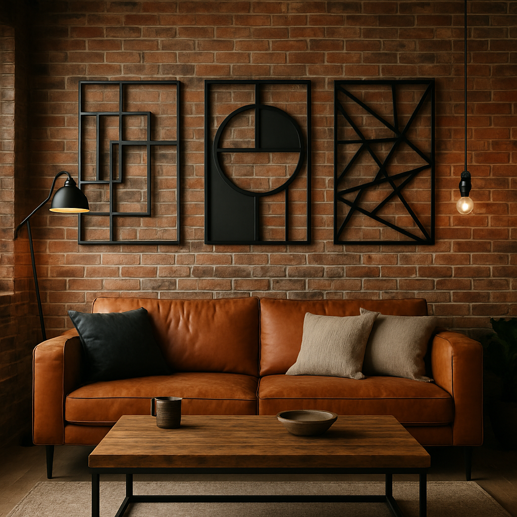 Industrial Style Metal Wall Panels