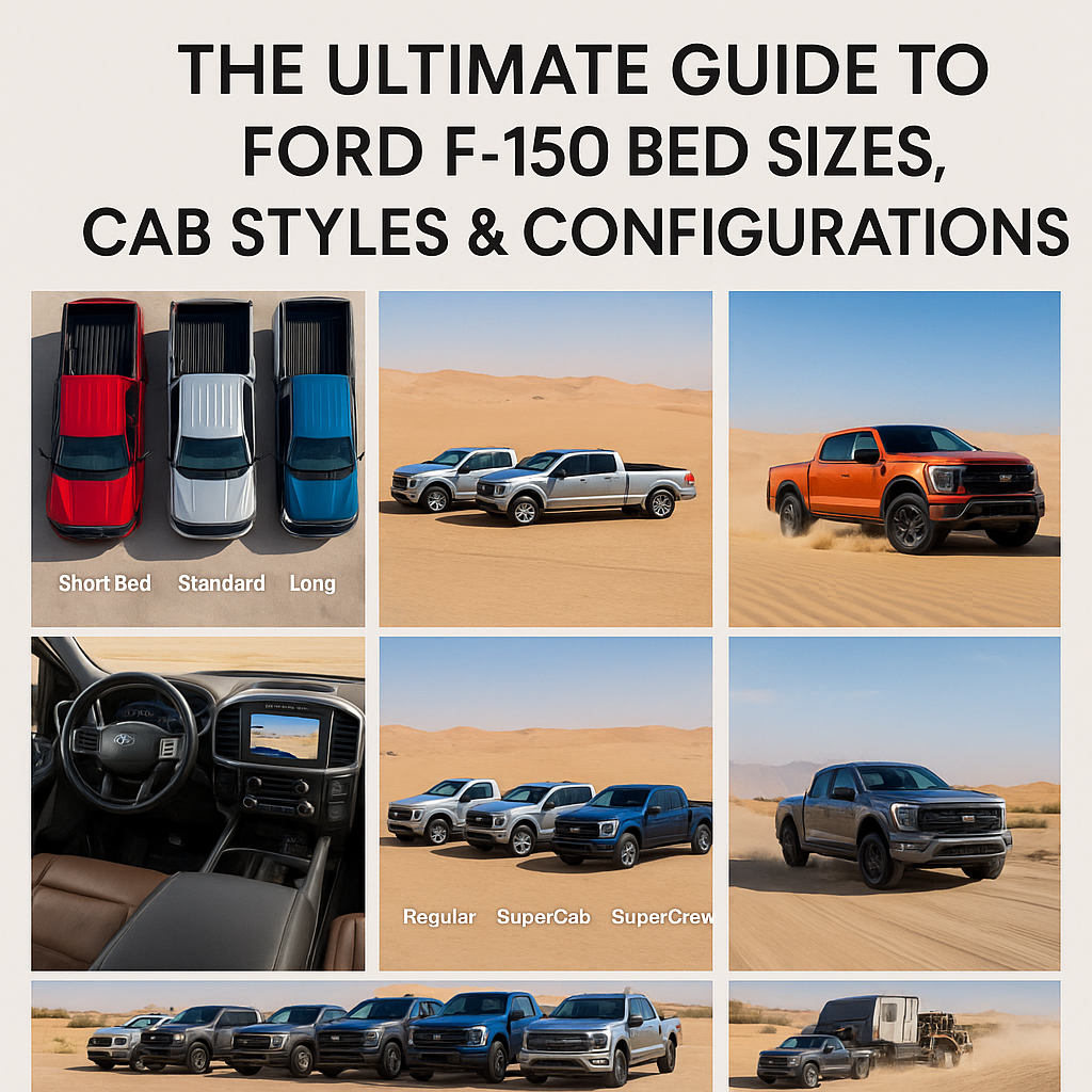 The Ultimate Guide to Ford F-150 Bed Sizes, Cab Styles & Configurations
