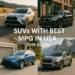 Top 10 SUVs with the Best MPG in USA (2025 Edition)