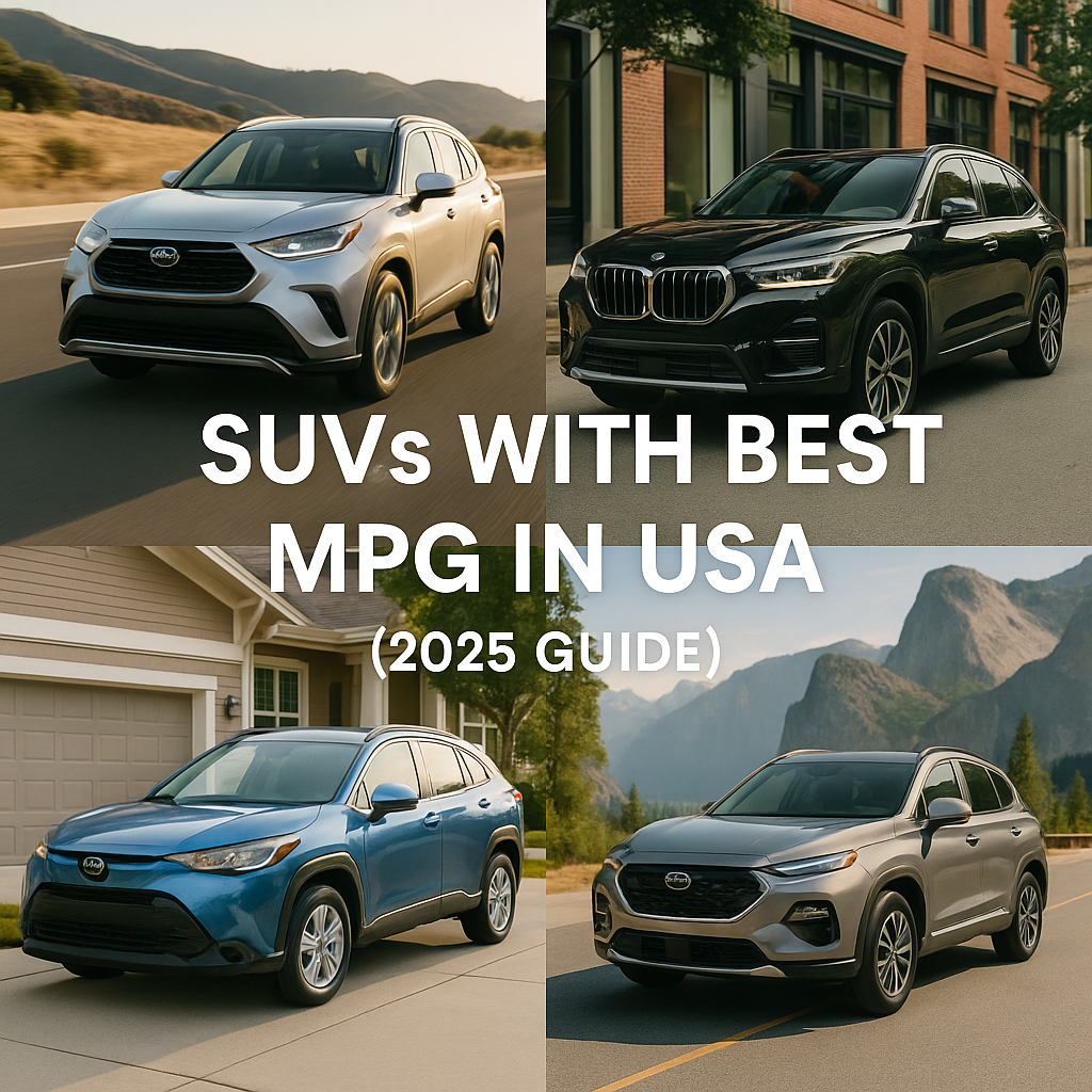 Top 10 SUVs with the Best MPG in USA (2025 Edition)