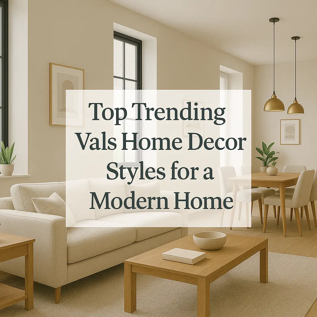 Top Trending Vals Home Decor Styles for a Modern Home
