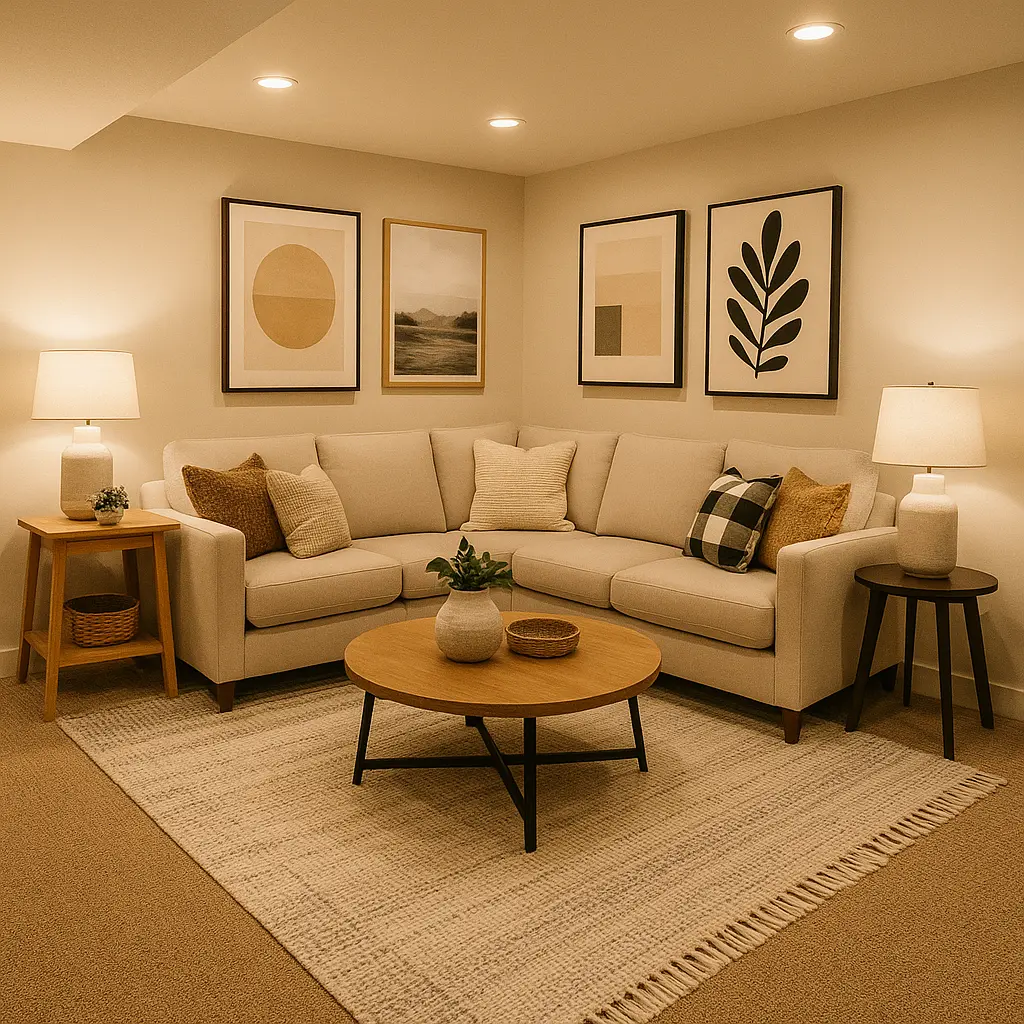 Turn Your Basement into a Designer Space