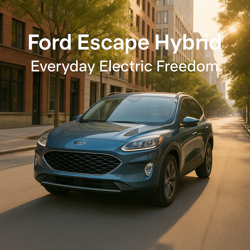 Ford Escape Hybrid & Plug-In – The Everyday Efficient SUV