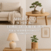 Affordable Soshoku Home Decor Dupes for a Modern Minimalist Living Room