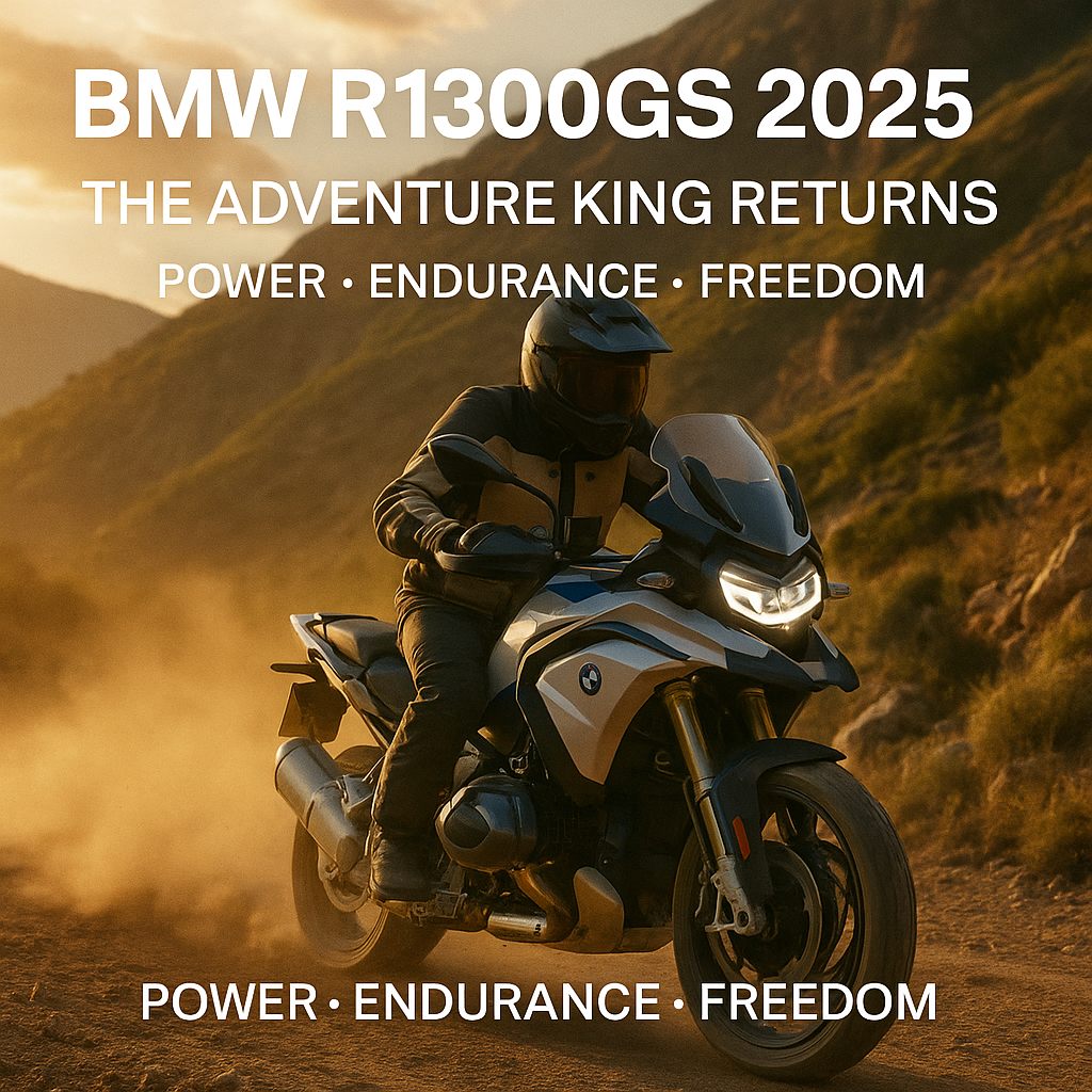 BMW R1300GS 2025 — The Adventure King Returns