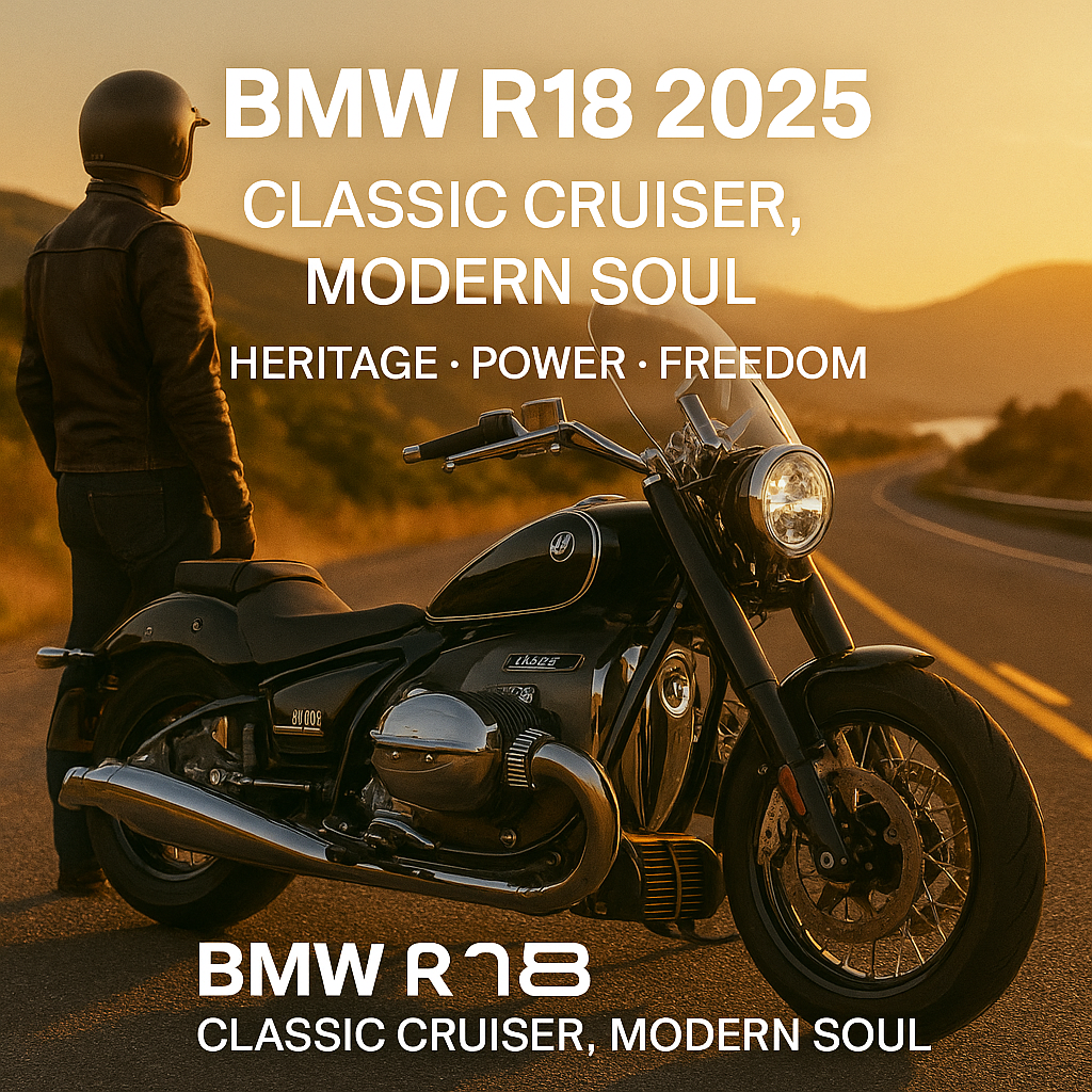 BMW R18 2025 — Classic Cruiser with a Modern Soul