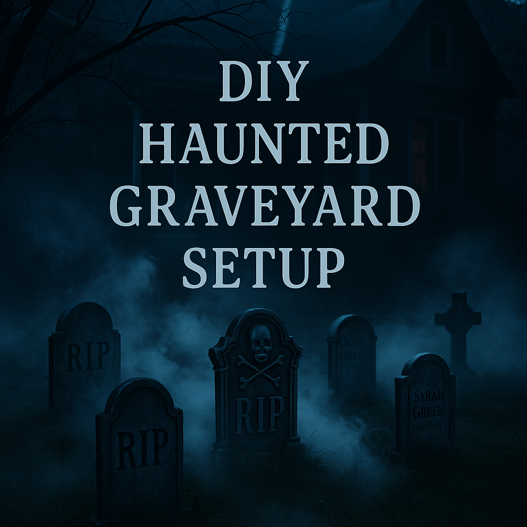 Build a DIY Graveyard Scene