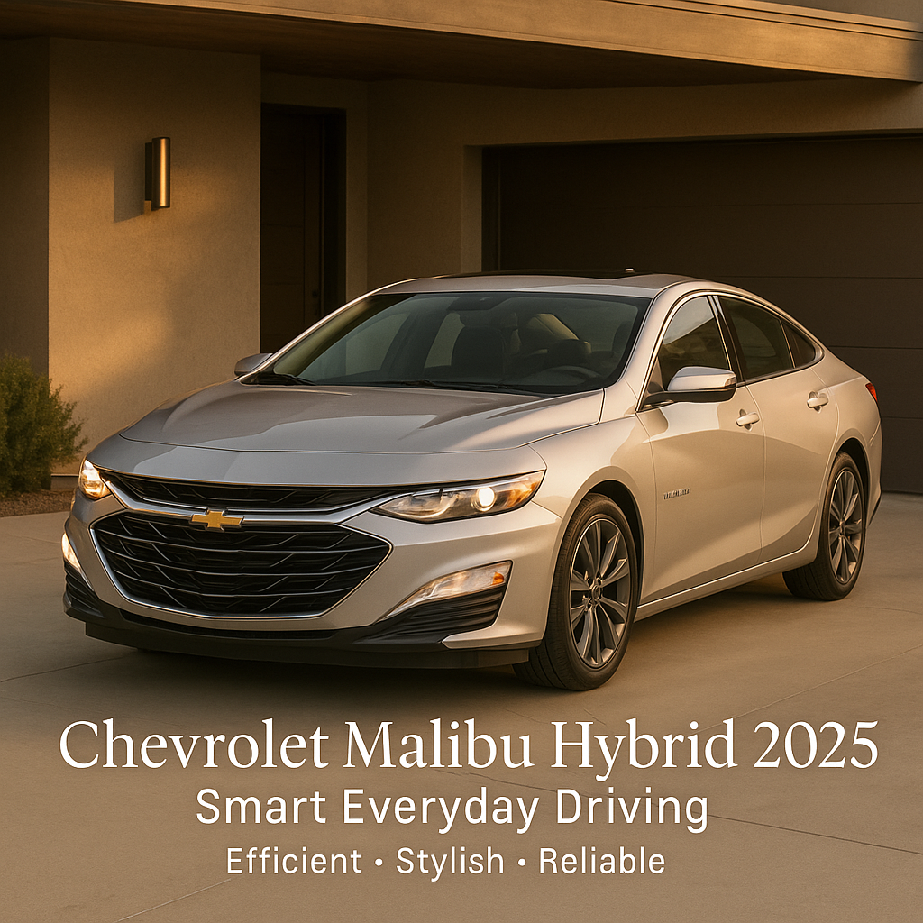 Chevrolet Malibu Hybrid 2025 – The Everyday Smart Sedan