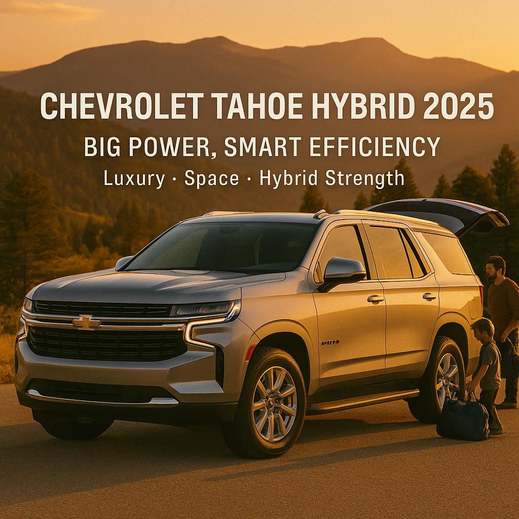 Chevrolet Tahoe Hybrid 2025 – Full-Size Power Meets Hybrid Efficiency