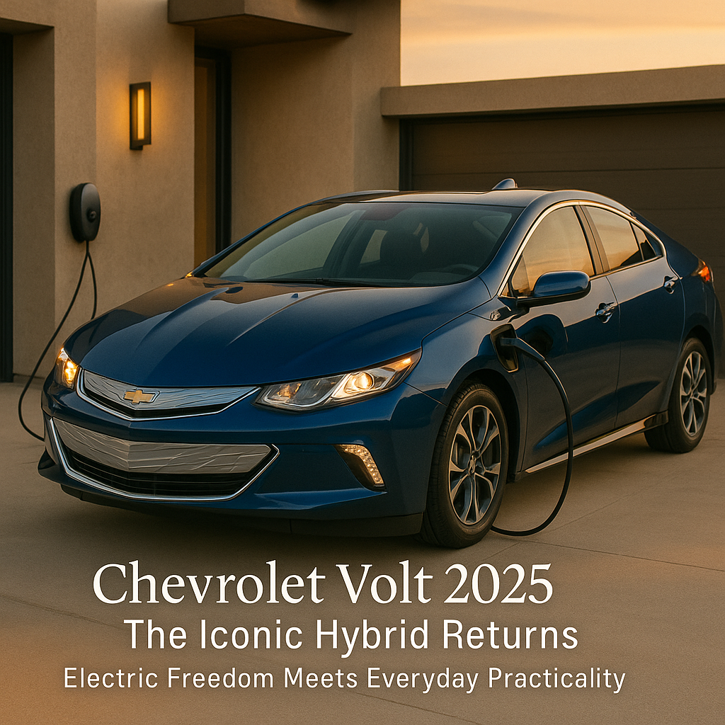 Chevrolet Volt 2025 – The Iconic Hybrid That Started It All