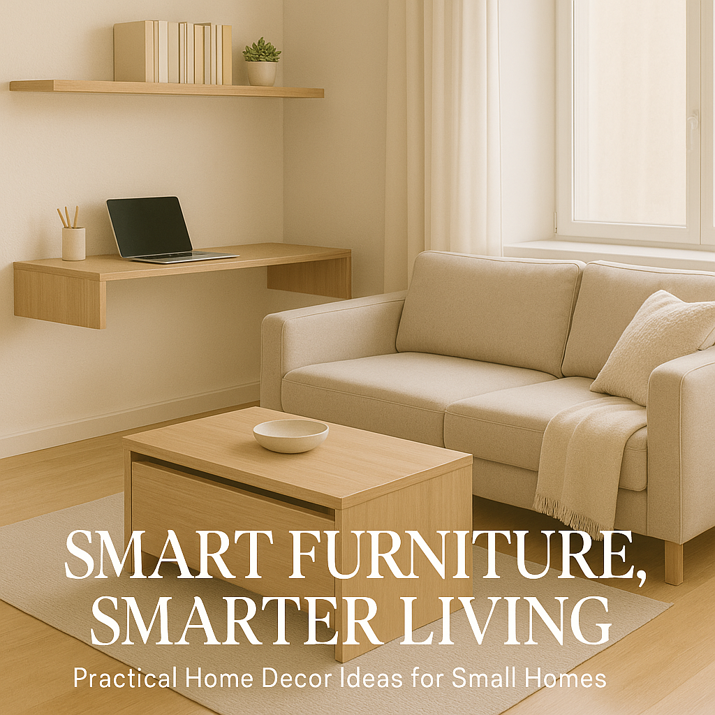 Choose Multi-Functional Furniture to Save Space