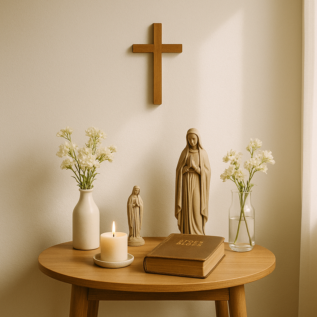 Creating a Peaceful Prayer Corner