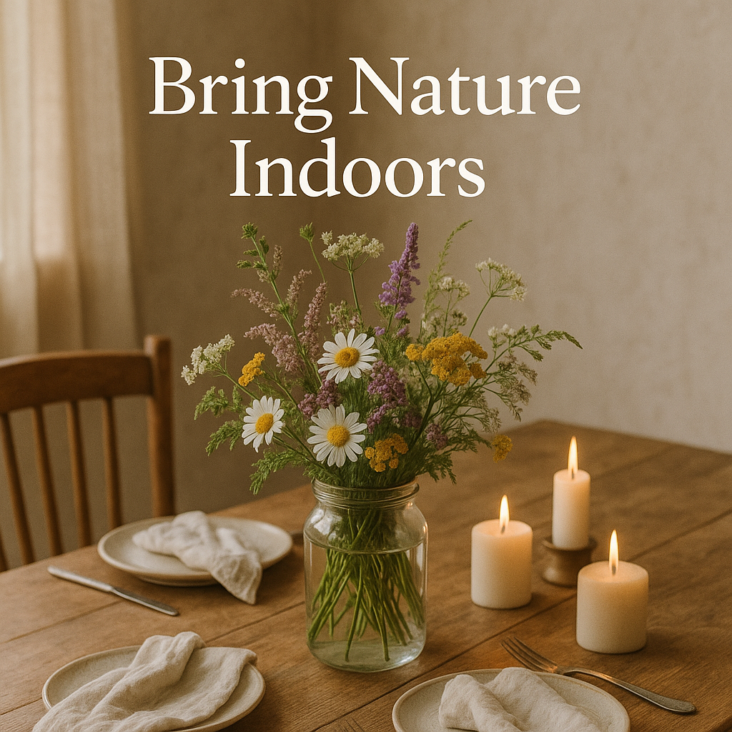 Decorate with Flowers and Greenery