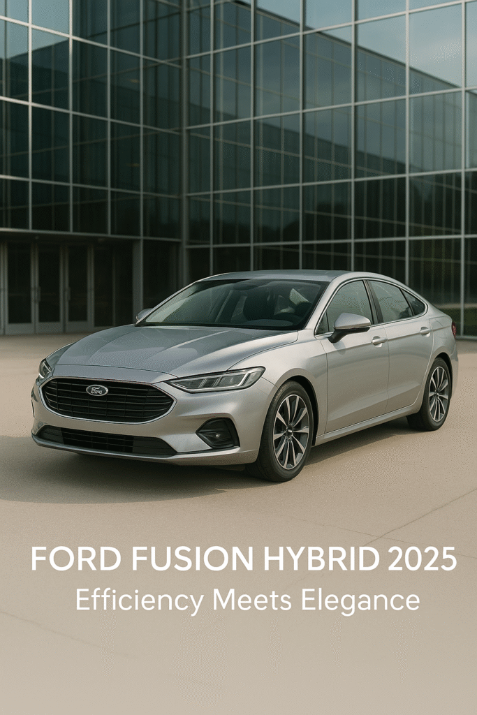 Ford Fusion Hybrid 2025 — The Sedan That Still Impresses