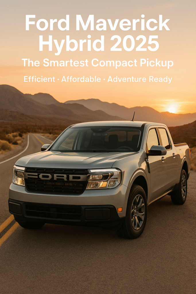Ford Maverick Hybrid 2025 — The Compact Pickup That’s Changing Everything