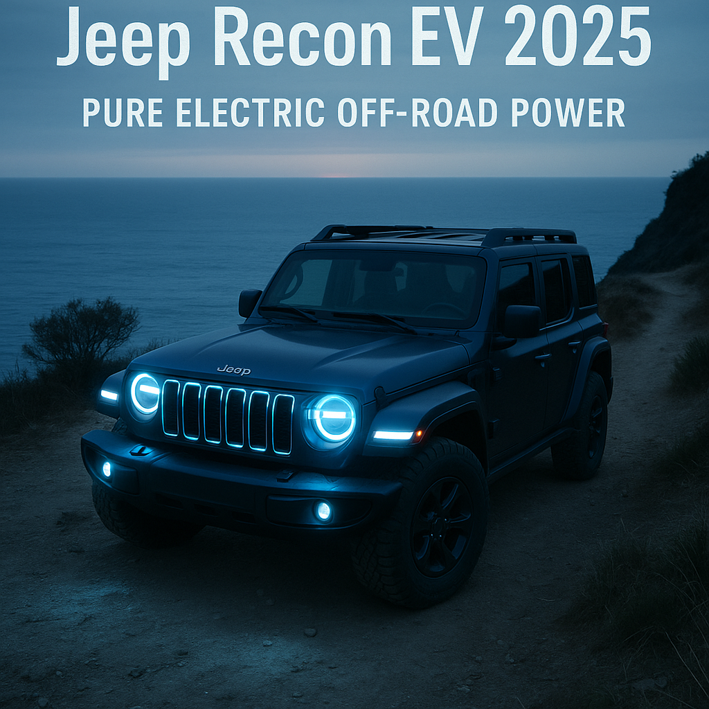 Jeep Recon EV 2025 – 100% Electric, 100% Adventure