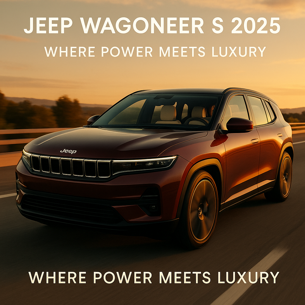 Jeep Wagoneer S 2025 – Luxury Meets Electric Performance