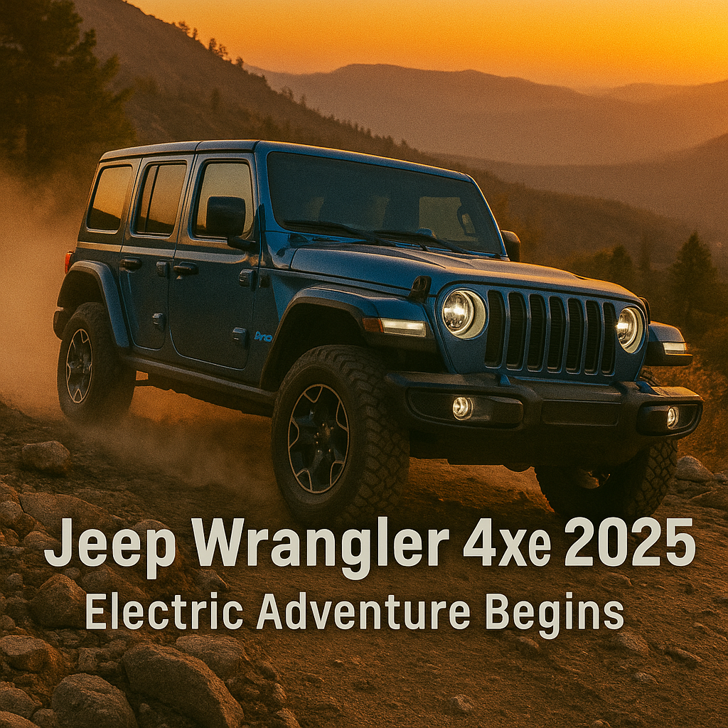 Jeep Wrangler 4xe 2025 – The Icon Goes Electric