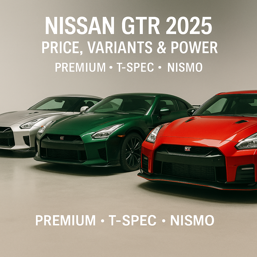 Nissan GTR 2025 Price & Variants — Performance for Every Driver