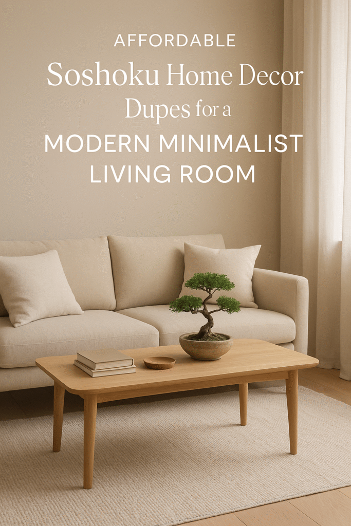 Soshoku Dupe Decor You’ll Love for 2025