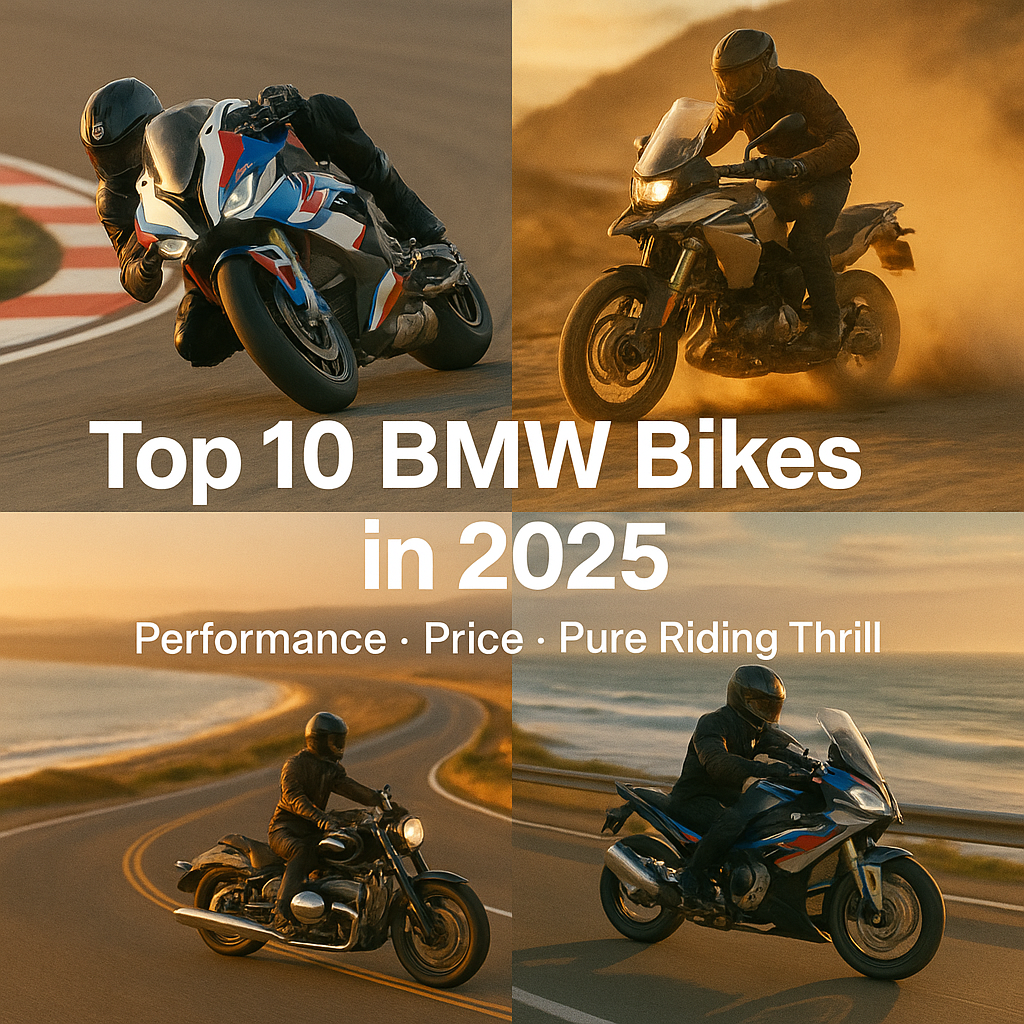Top 10 BMW Bikes in 2025 – Performance, Price & Pure Riding Thrill