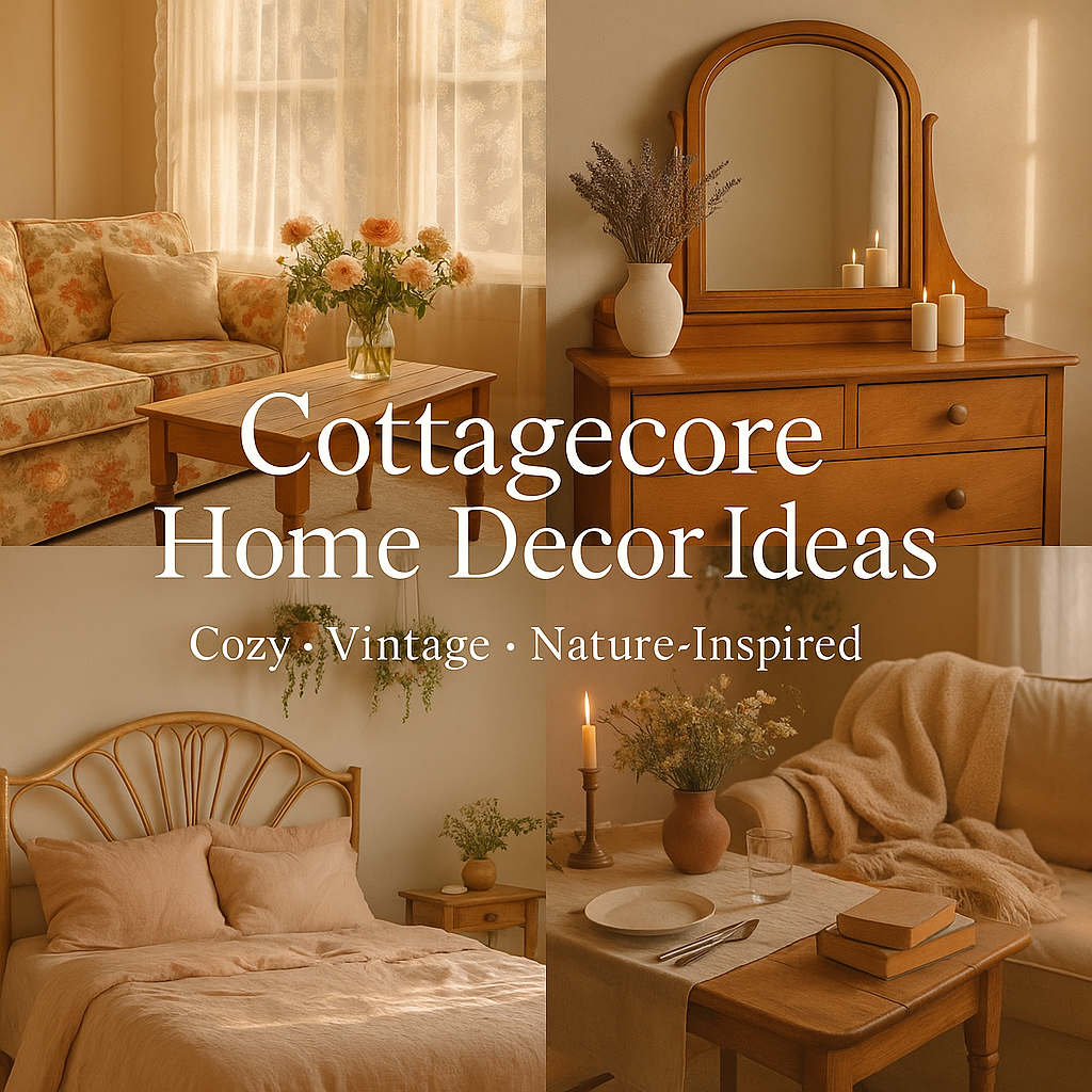 Top 5 Cottagecore Home Decor Ideas for a Cozy Vintage Aesthetic