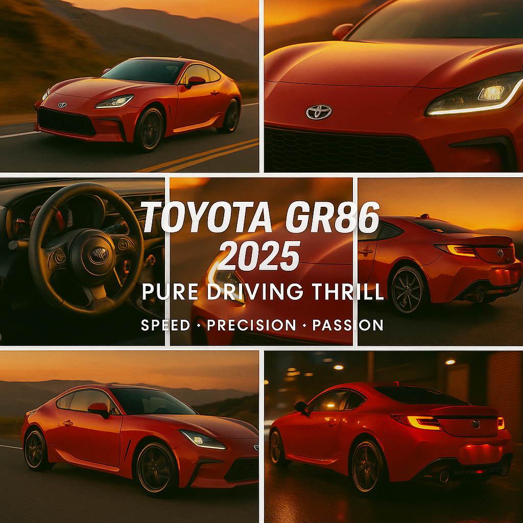 Toyota GR86 2025 – Pure Driving Thrill with Modern Precision