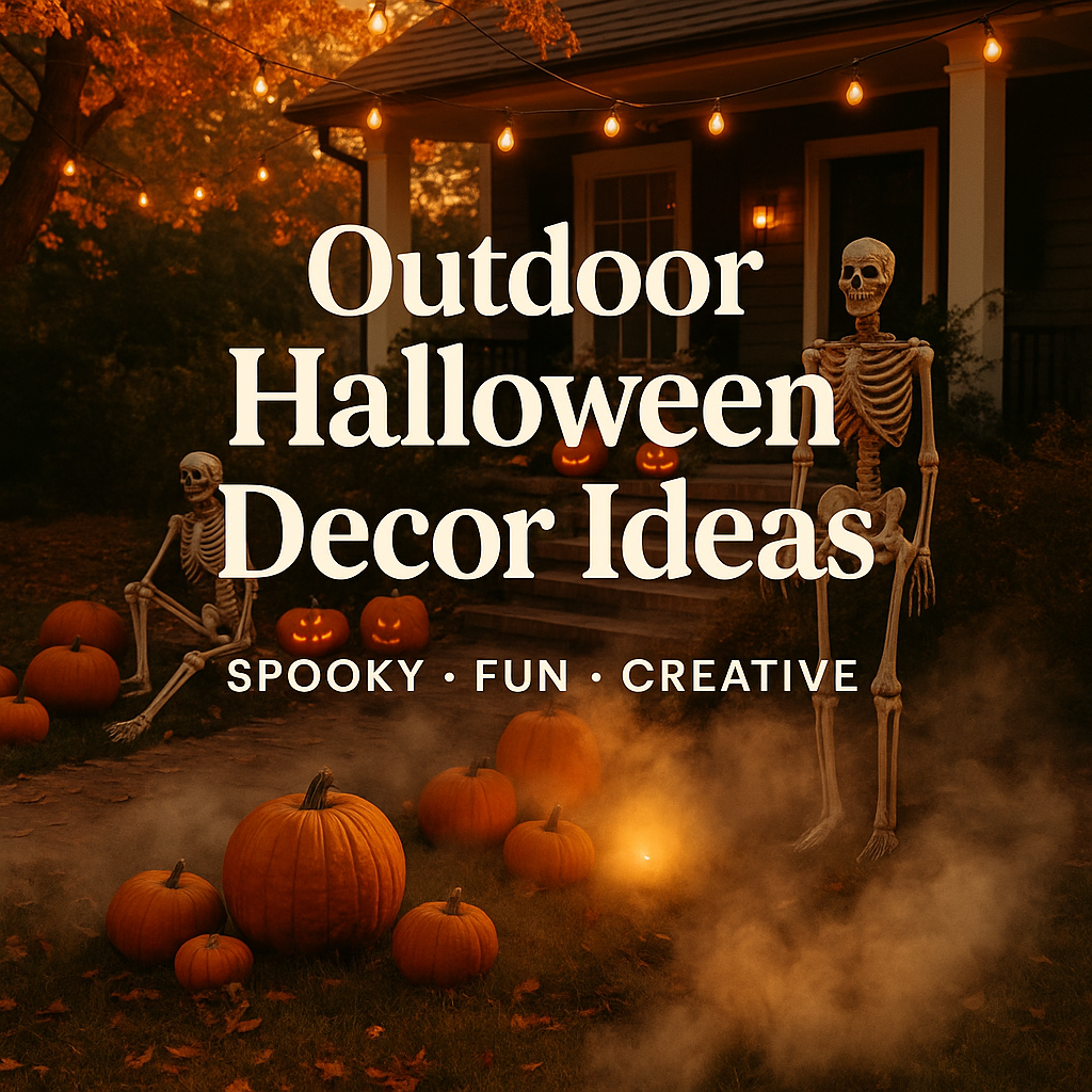 Transform Your Yard with Outdoor Halloween Decor