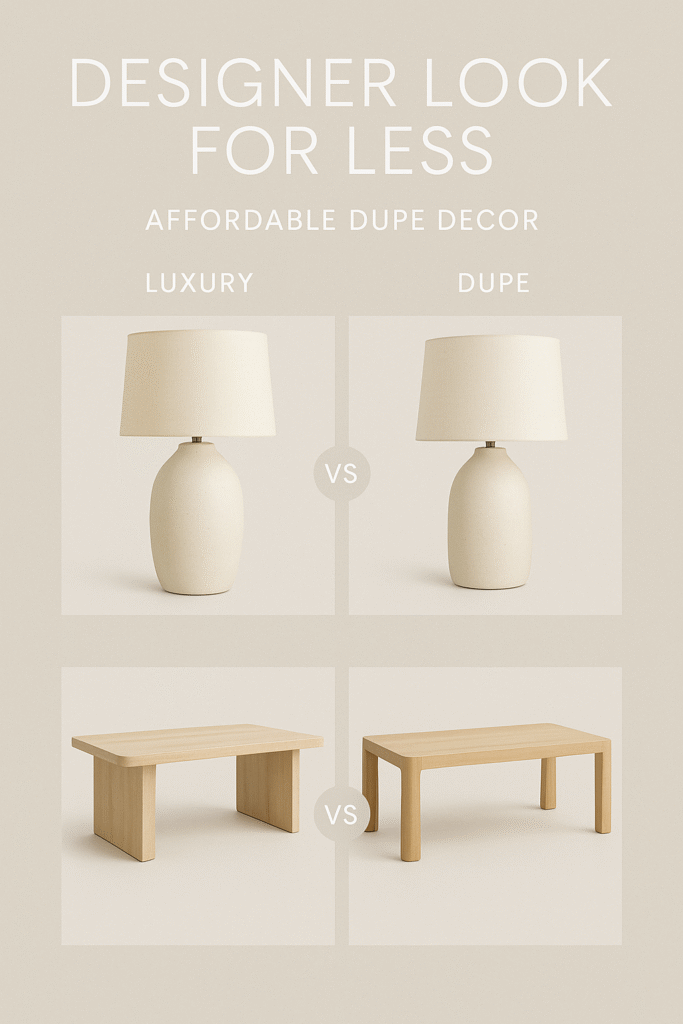 Why Choose Affordable Dupe Decor
