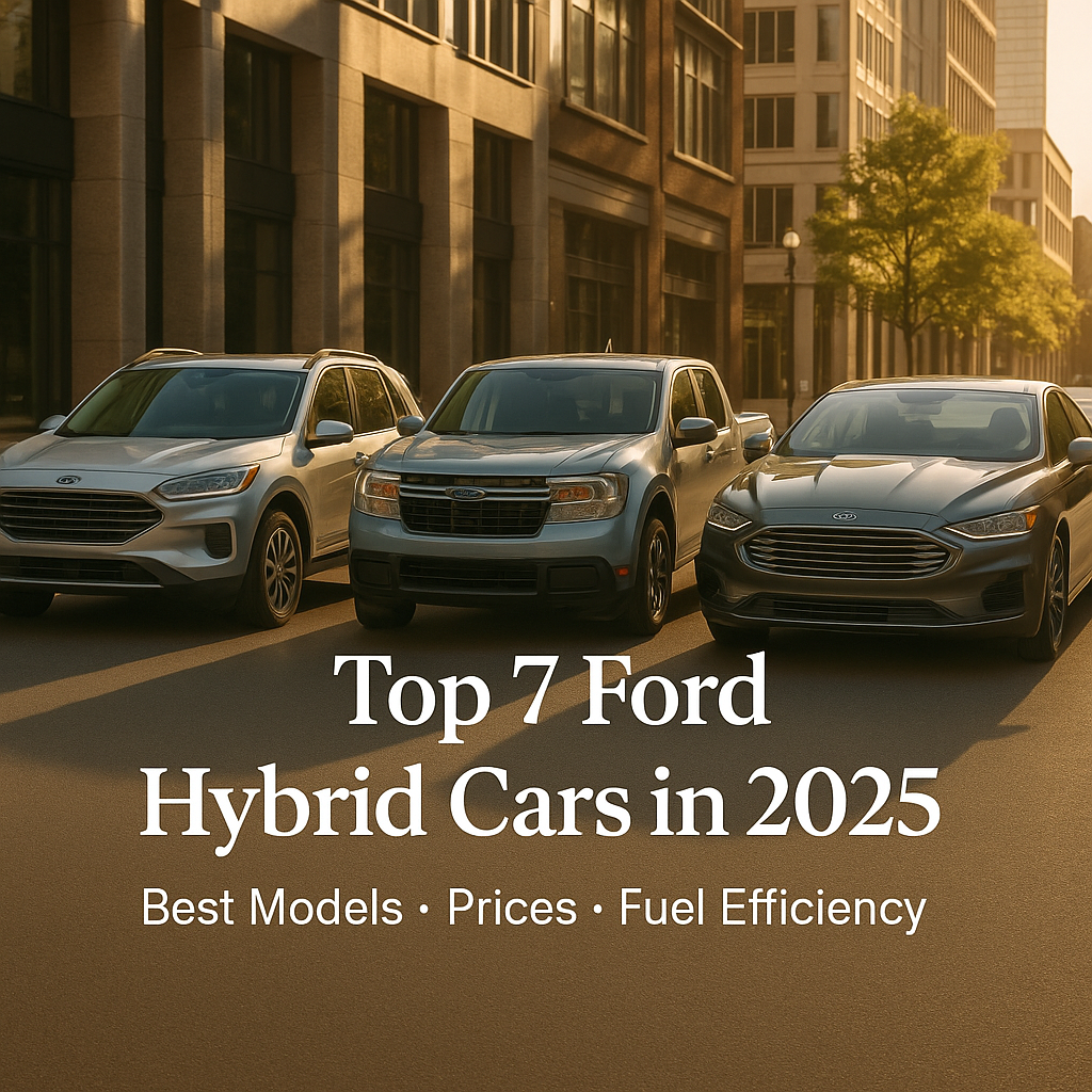 Why Ford Hybrid Cars Are Leading the 2025 Market