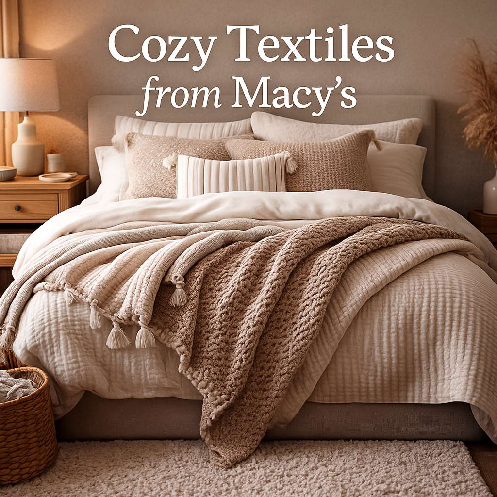  Cozy Textiles for a Warm and Inviting Atmosphere