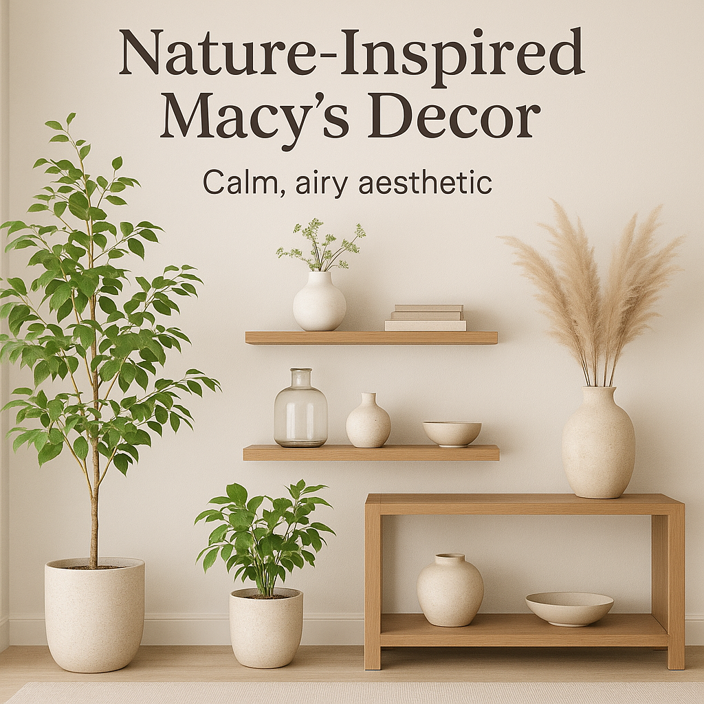  Nature-Inspired Decor for a Fresh Look