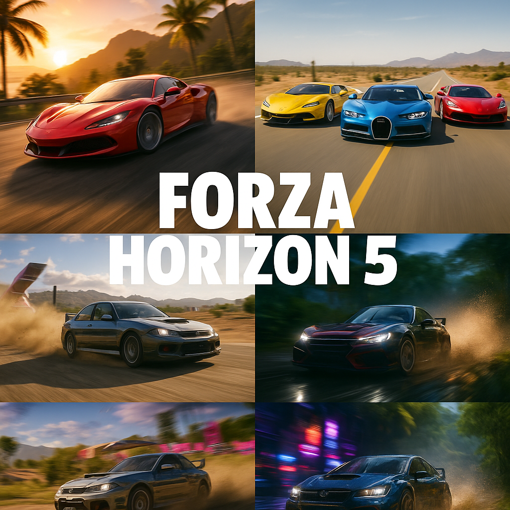 Forza Horizon 5 ,The Ultimate Open-World Car Game of 2025