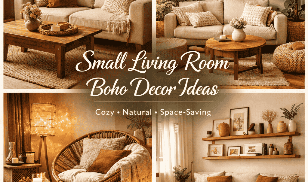 Small Living Room Boho Decor Ideas That Feel Cozy, Stylish, and Spacious