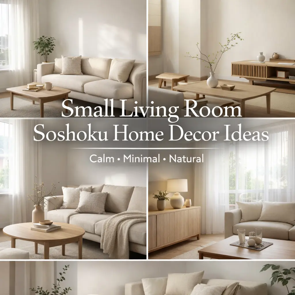 Small Living Room Soshoku Home Decor Ideas
