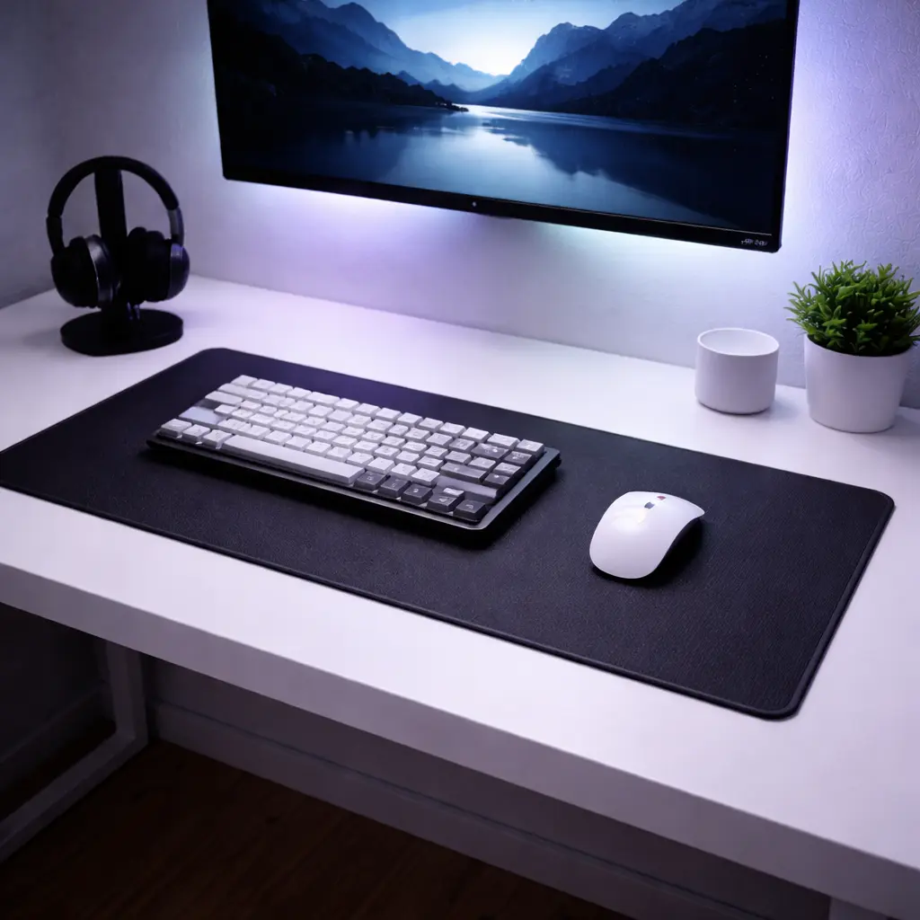 Minimal RGB gaming setup ideas with clean accessories