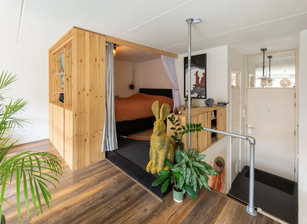 Modern mezzanine floor design ideas small home lounge